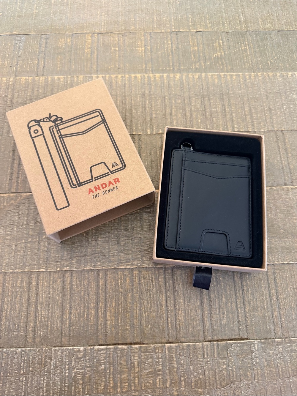 NEW NEVER USED Andar Denner Wallet - black